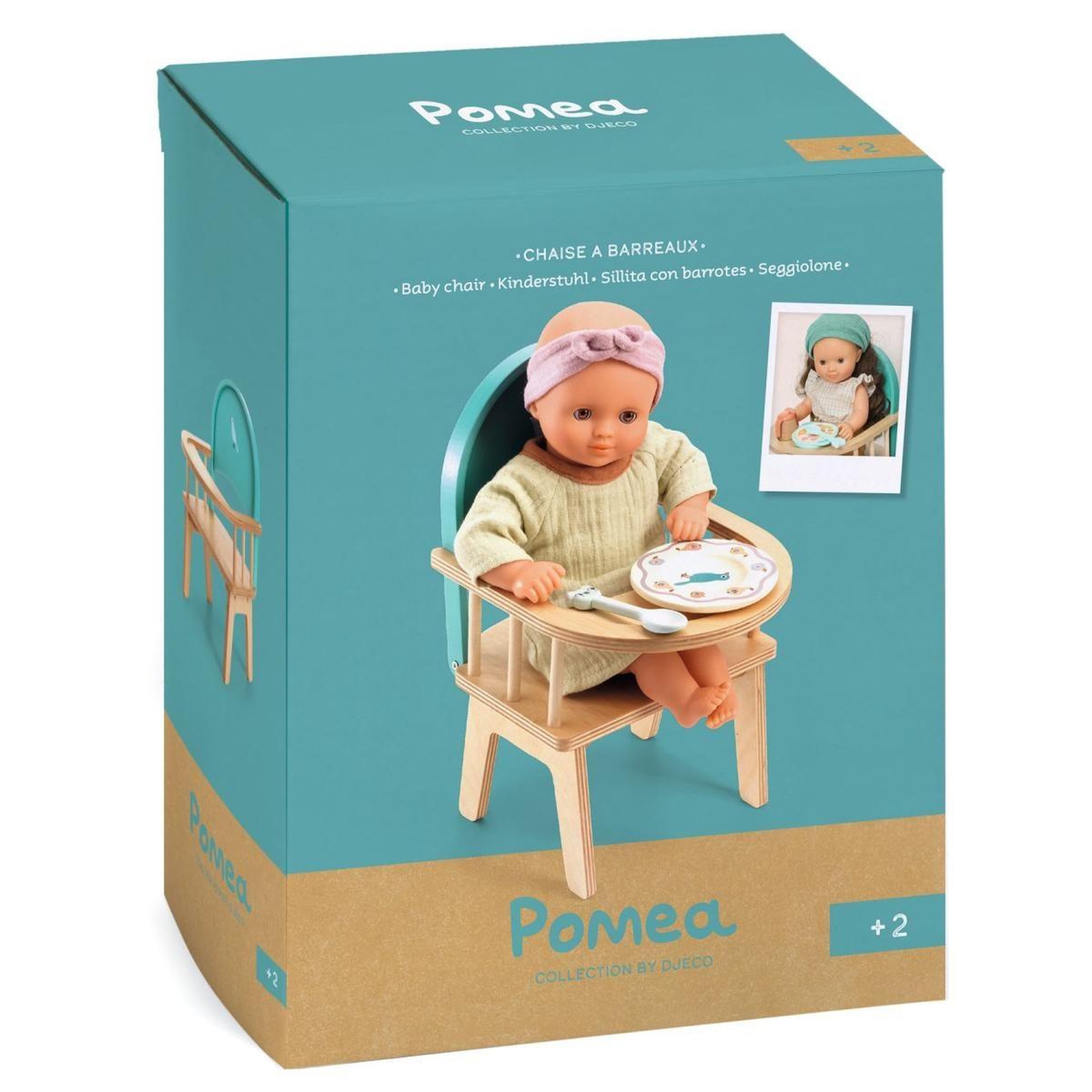 Djeco Chaise haute de poupée - vue 2