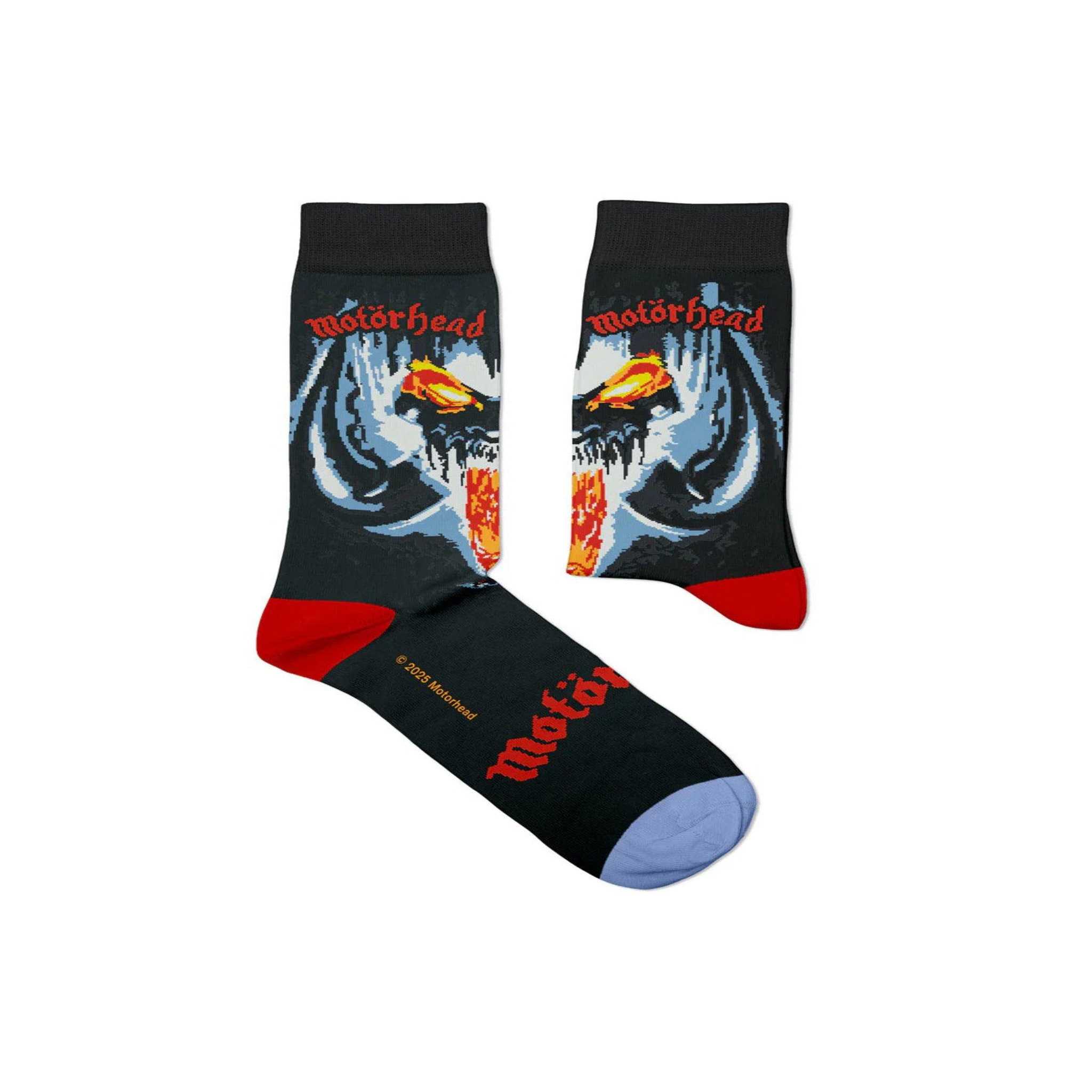 SOCK AFFAIRS Chaussettes motörhead, rock 'n' roll. Coloris disponibles : Noir