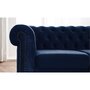 Voir la diapositive 3 : LISA DESIGN William - canapé chesterfield d'angle droit - 4 places - en velours