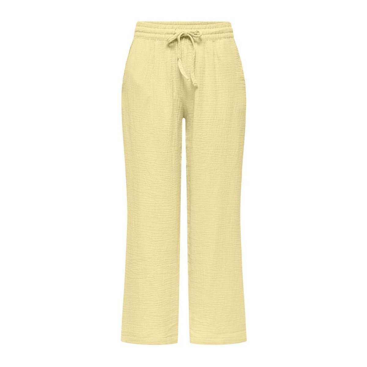 JACQUELINE DE YONG Pantalon Fluide Jaune Femme JDY PHANTOM