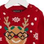 Voir la diapositive 2 : INEXTENSO Pull de noël bébé fille