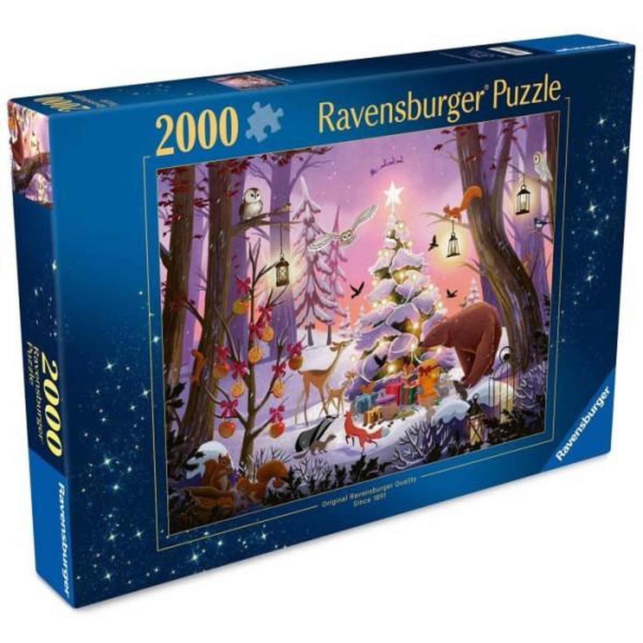 Voir la diapositive 2 : RAVENSBURGER Puzzle 2000 p titre non définitif / noël