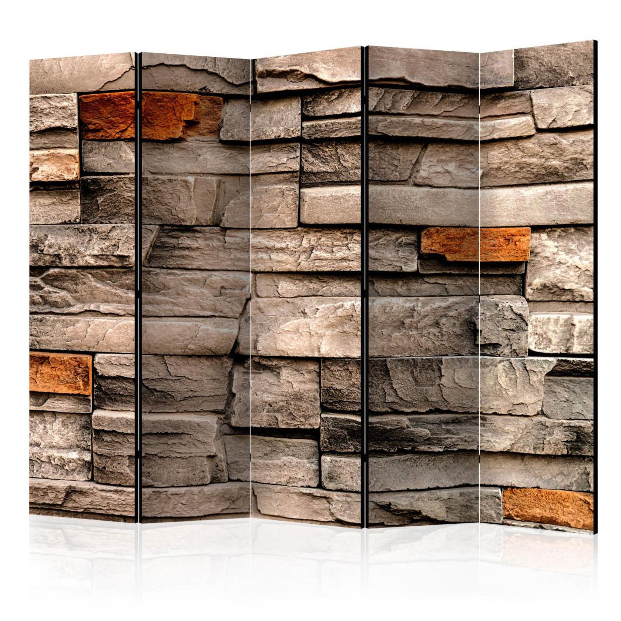 Paris Prix Paravent 5 volets  stony song  172x225cm