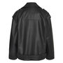 Voir la diapositive 2 : NOISY MAY Perfecto Noir Femme Noisy May Paulina Oversize Biker Curve