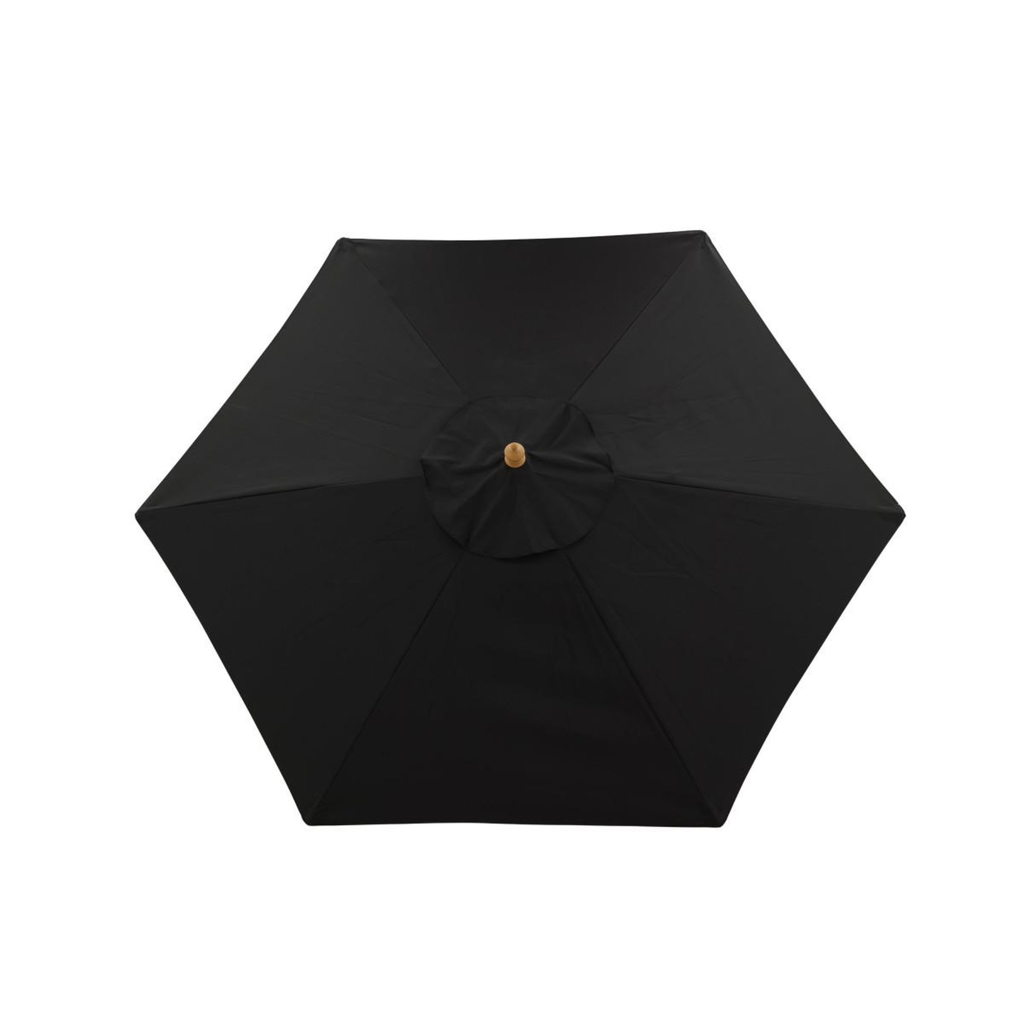 Voir la diapositive 3 : Paris Prix Parasol en bois  corypho  250cm noir