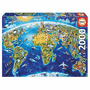 Voir la diapositive 1 : EDUCA Puzzle 2000 pièces :  symboles du monde