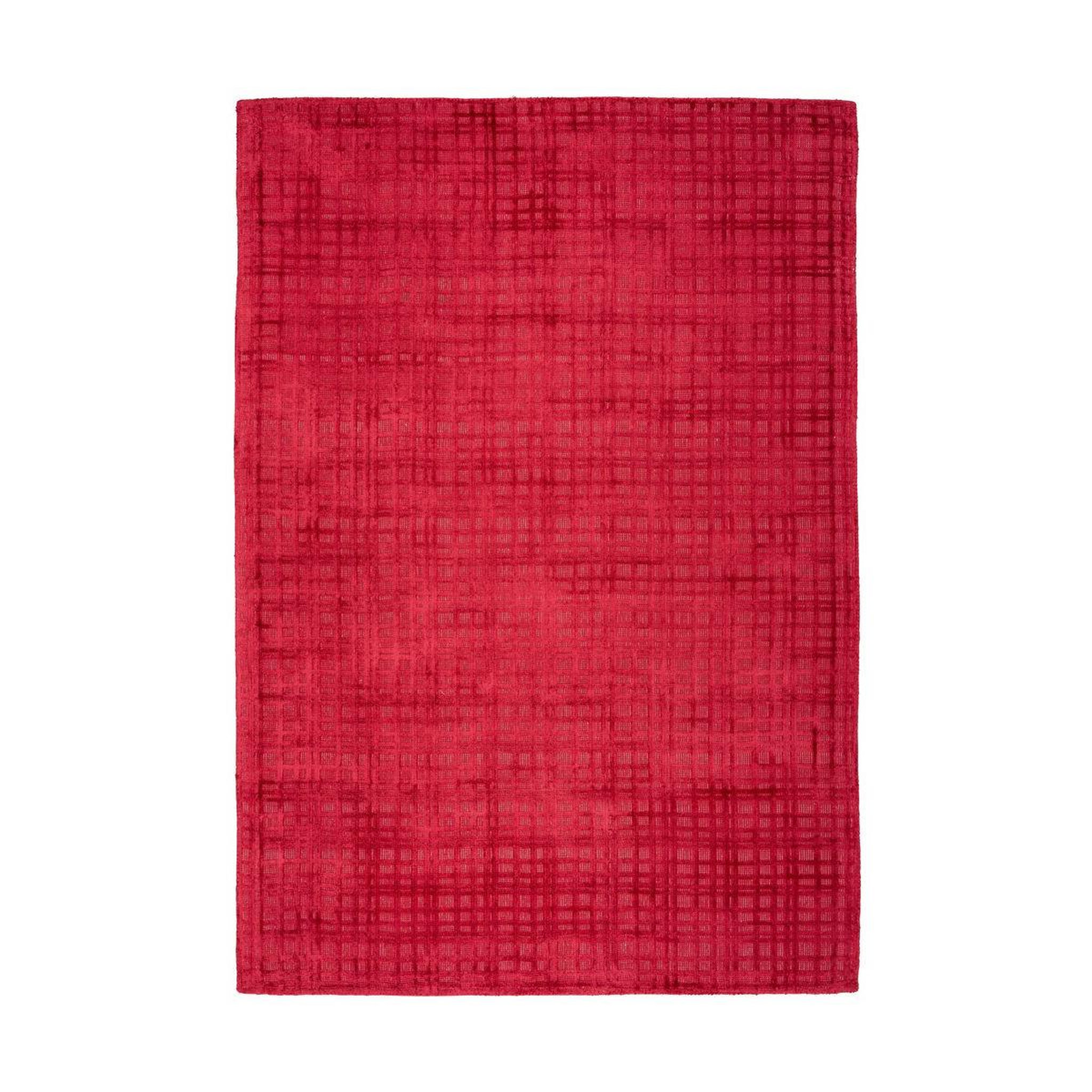 Voir la diapositive 1 : Paris Prix Tapis tissé à la main  karma  rouge cerise