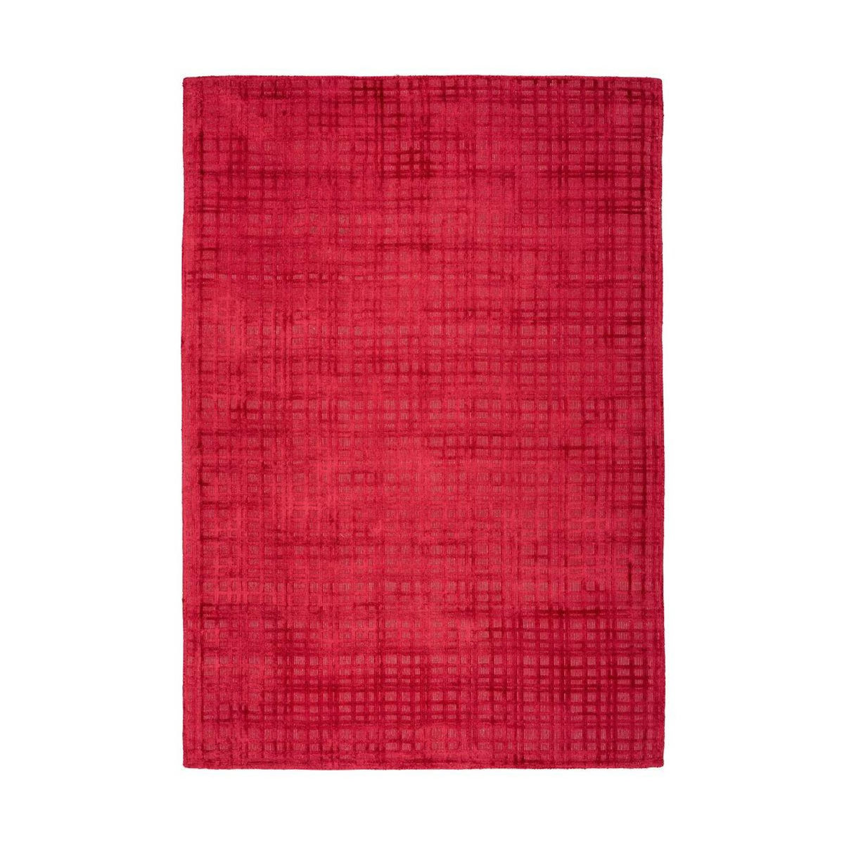 Paris Prix Tapis Tissé à la Main  Karma  Rouge Cerise