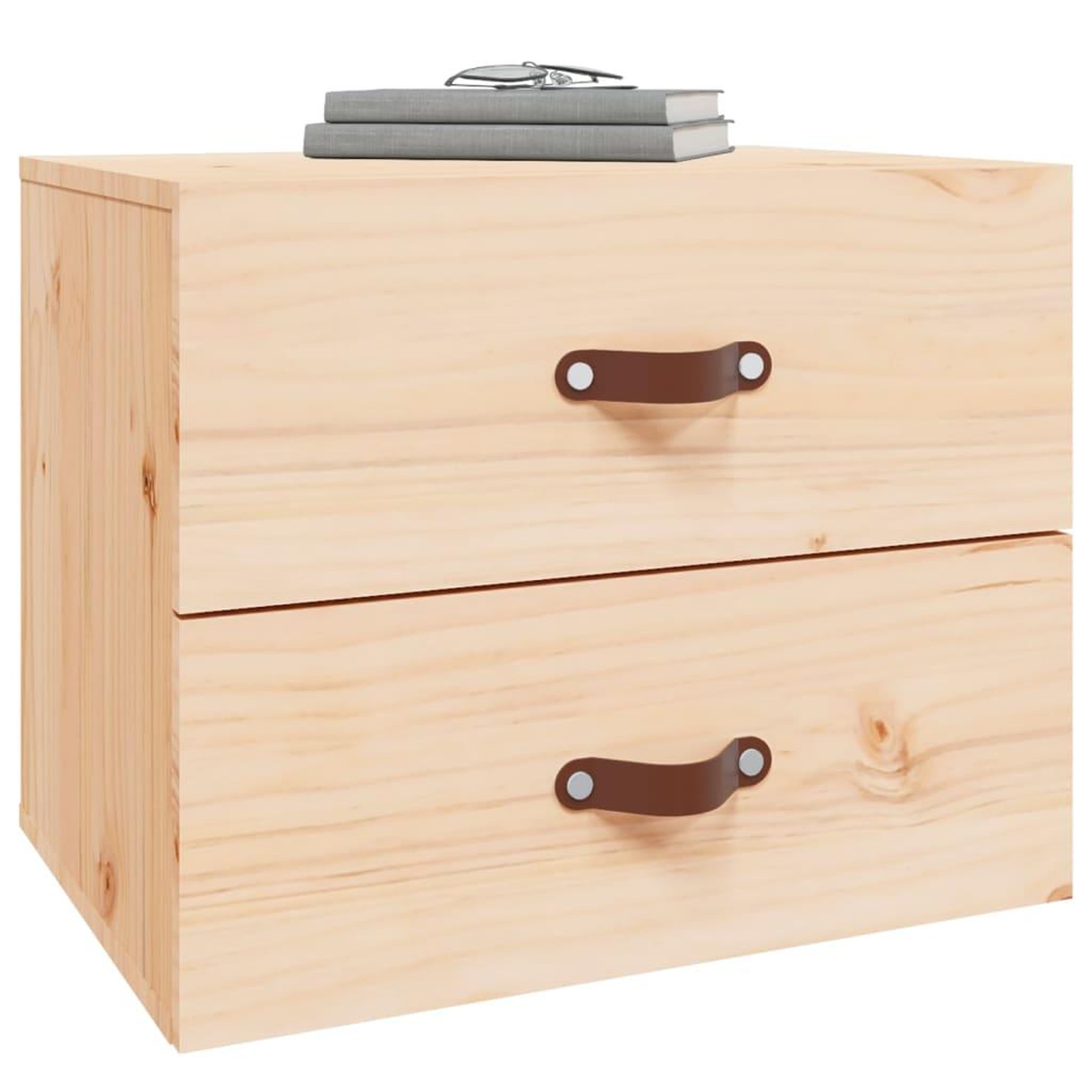 Voir la diapositive 4 : VIDAXL Table de chevet murale 50x36x40 cm