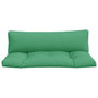 Voir la diapositive 4 : VIDAXL Coussins de palette lot de 2 vert tissu