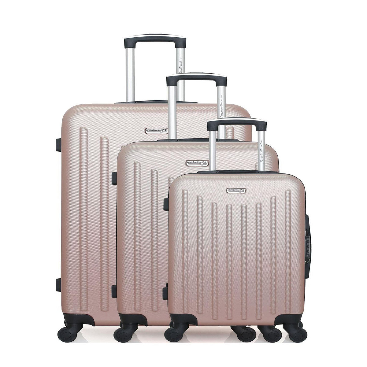 AMERICAN TRAVEL Set de 3 Valises Rigides BROOKLYN