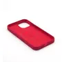 CASYX Coque iPhone 15 Pro Magsafe Rouge Carmin