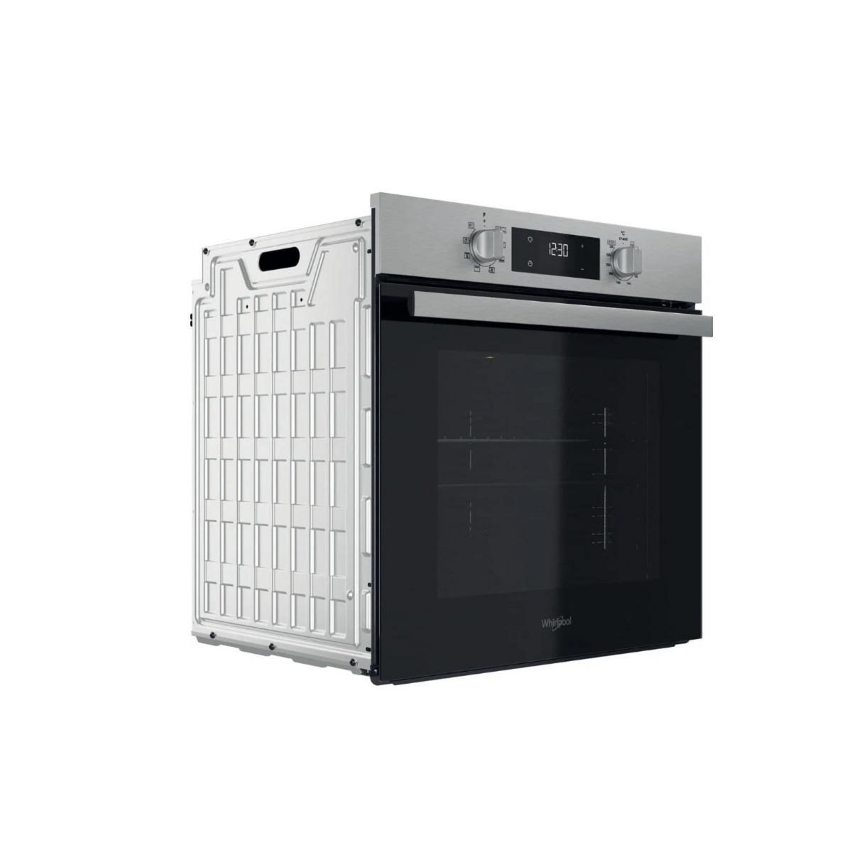 Whirlpool Four intégrable multifonction 71l 60cm pyrolyse inox - OMR551RROX