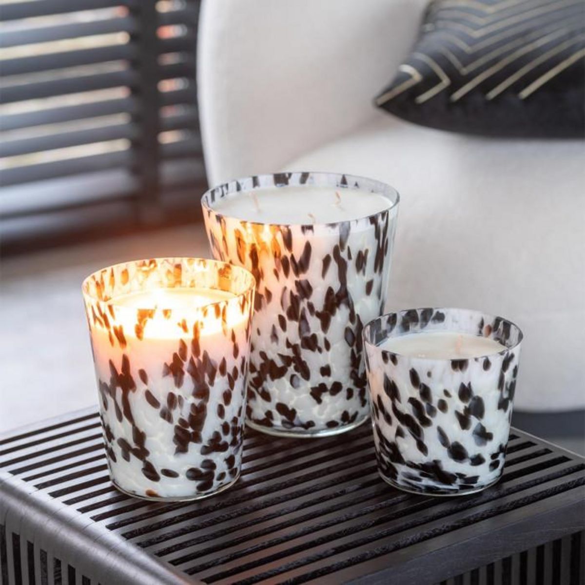 Paris Prix Bougie Parfumée  Noa  20cm Stone & Rock