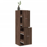 VIDAXL Armoire apothicaire chene marron 40x41x144,5 cm bois ingenierie