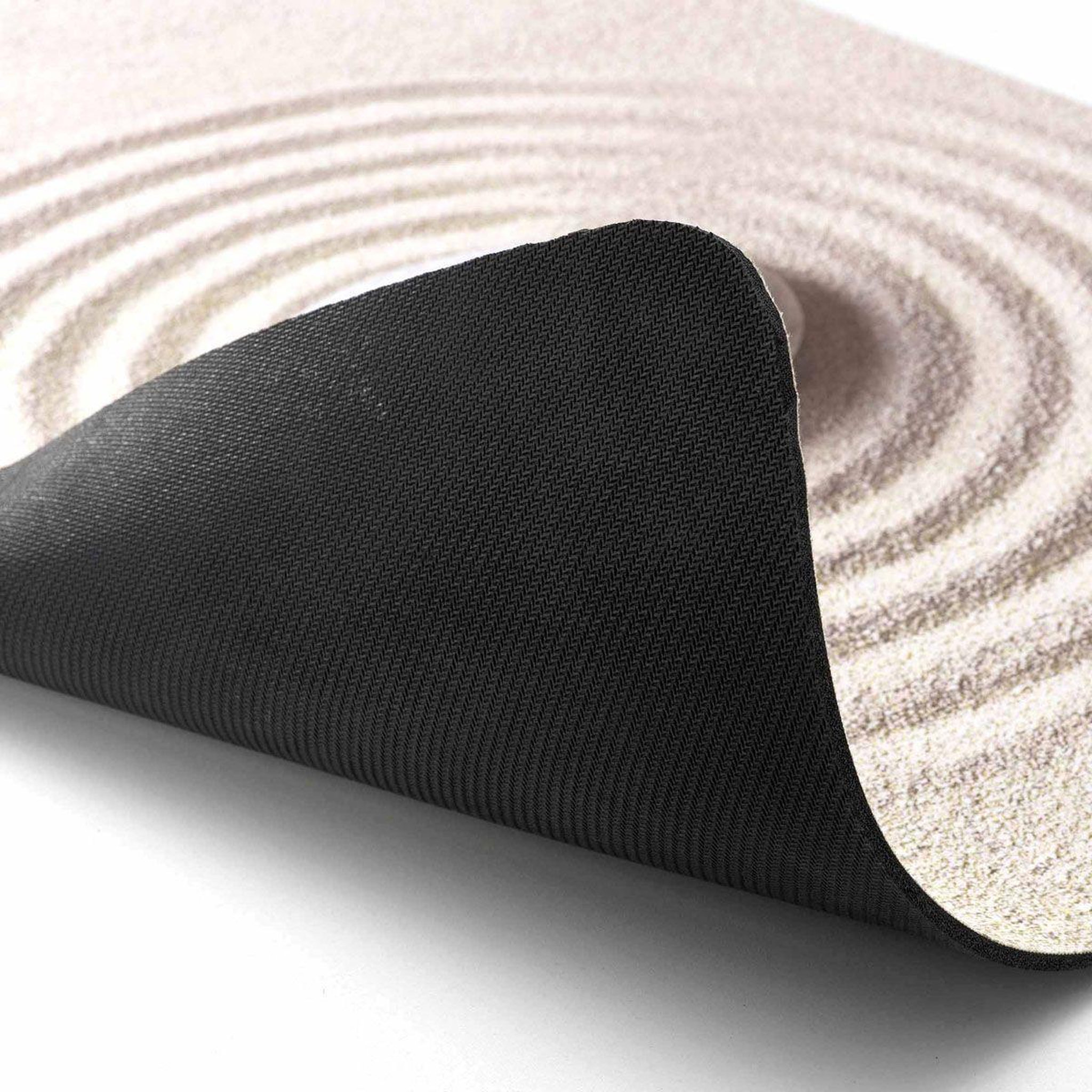 Voir la diapositive 3 : Douceur d'Intérieur Tapis de bain imprimé  serena  50x80cm beige