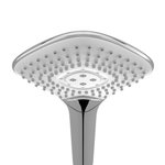 Ideal Standard Pommeau de douche IDEALRAIN EVO JET douchette diamant Ø 134 mm - 3 fonctions