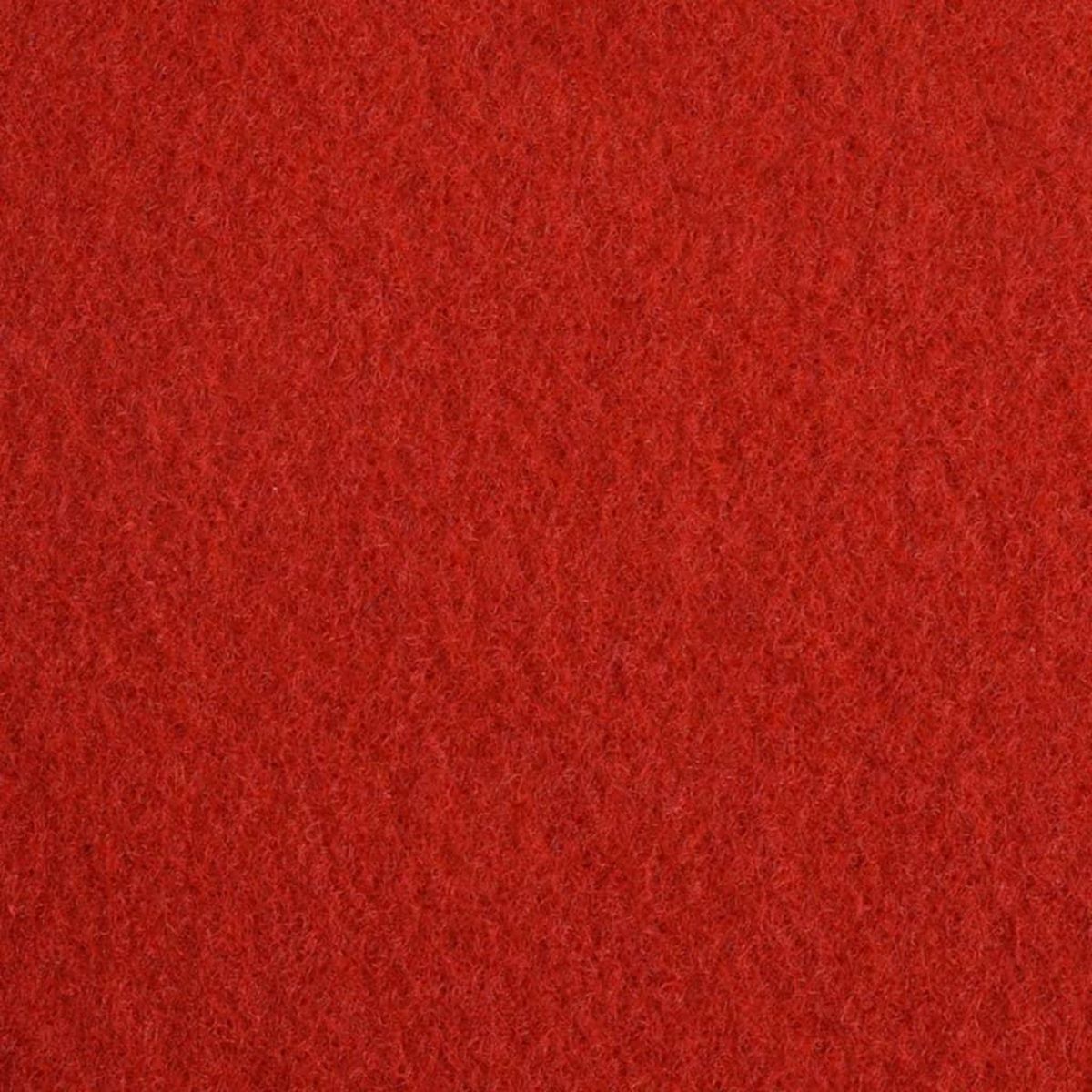 VIDAXL Tapis pour exposition 1,2x12 m Rouge