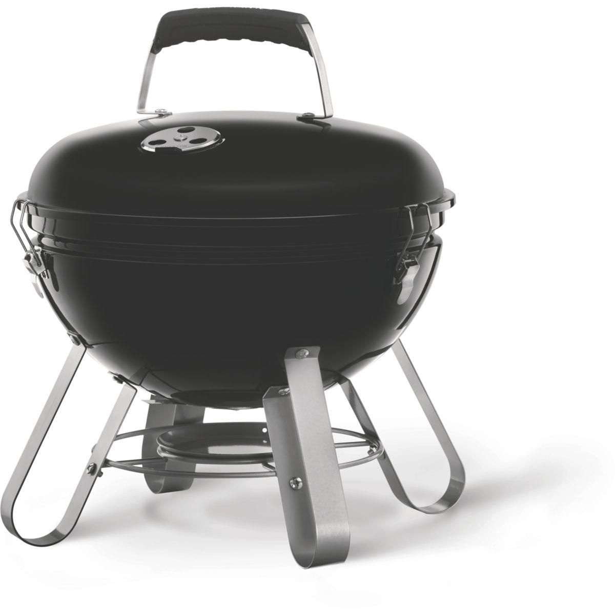 NAPOLEON Barbecue charbon Kettle Premium nomade noir à poser 37 cm