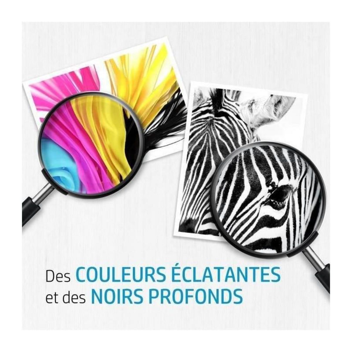 HP HP 305 Pack de 2 Cartouches dEncre Noire et Trois Couleurs Authentiques 6ZD17AE