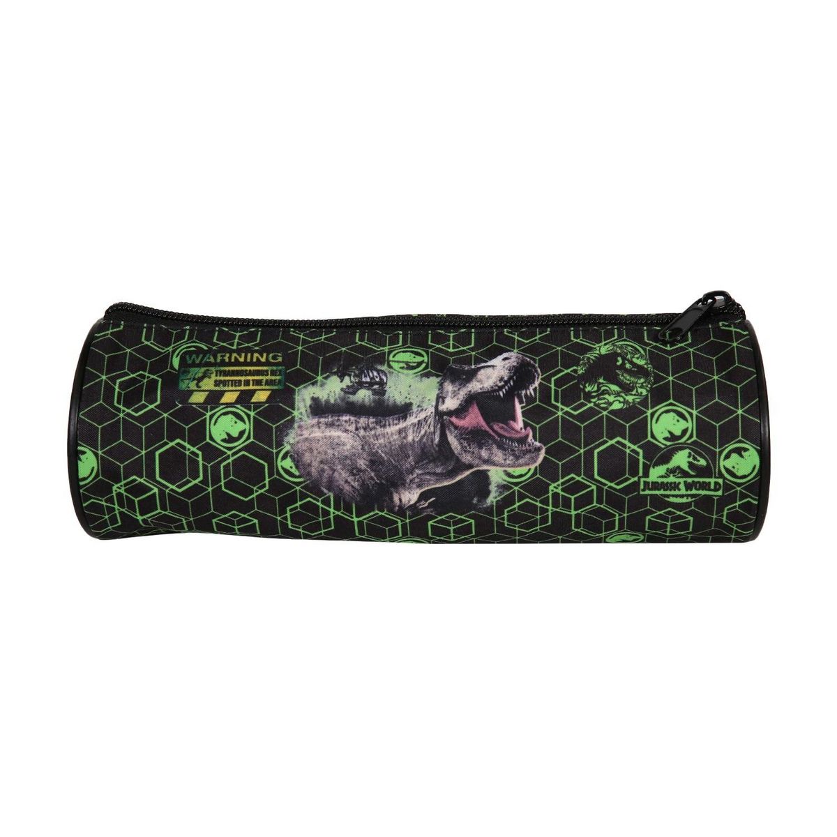 Bagtrotter BAGTROTTER Trousse scolaire ronde Jurassic World Vert