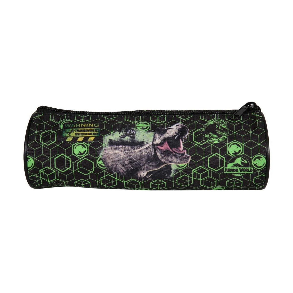 Bagtrotter BAGTROTTER Trousse scolaire ronde Jurassic World Vert