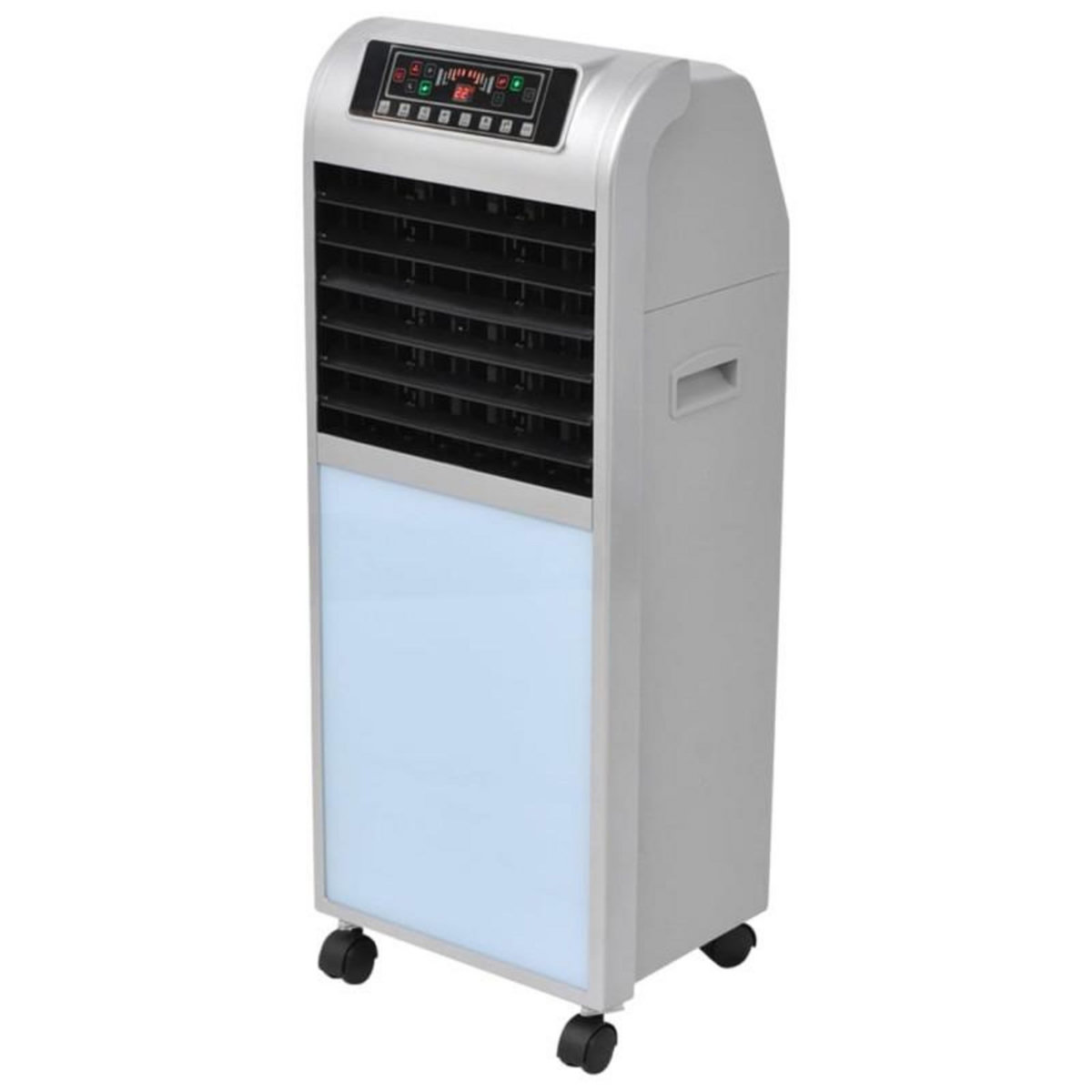 VIDAXL Refroidisseur d air portable 120 W 8 L 385 m³ h 37,5x35x94,5 cm