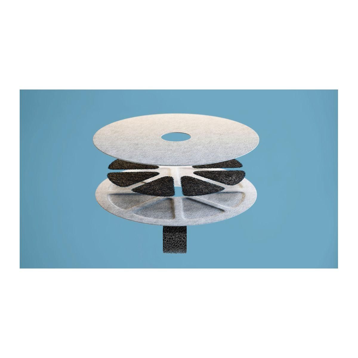 Philips Filtre à eau PAW0010/01 x3 pour fontaine Philips Série Pet