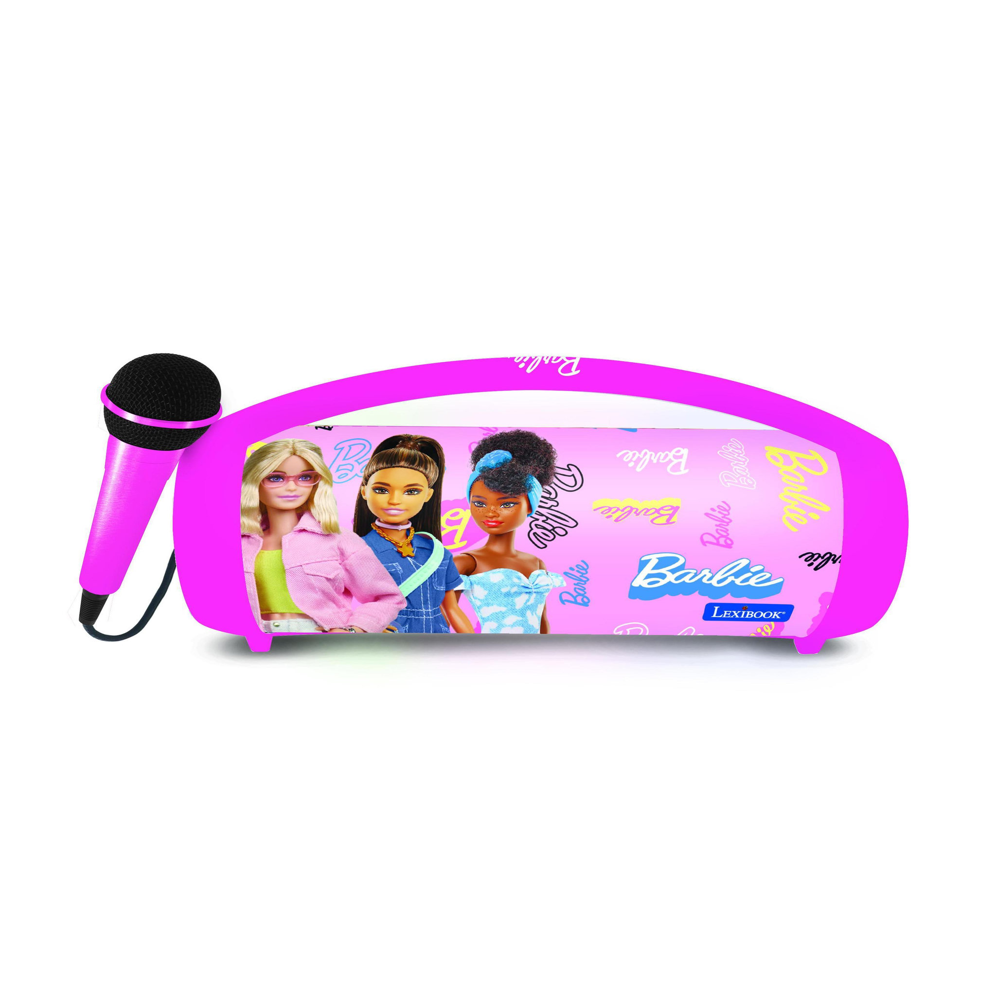 Lexibook Enceinte Bluetooth Lumineuse avec Micro Barbie