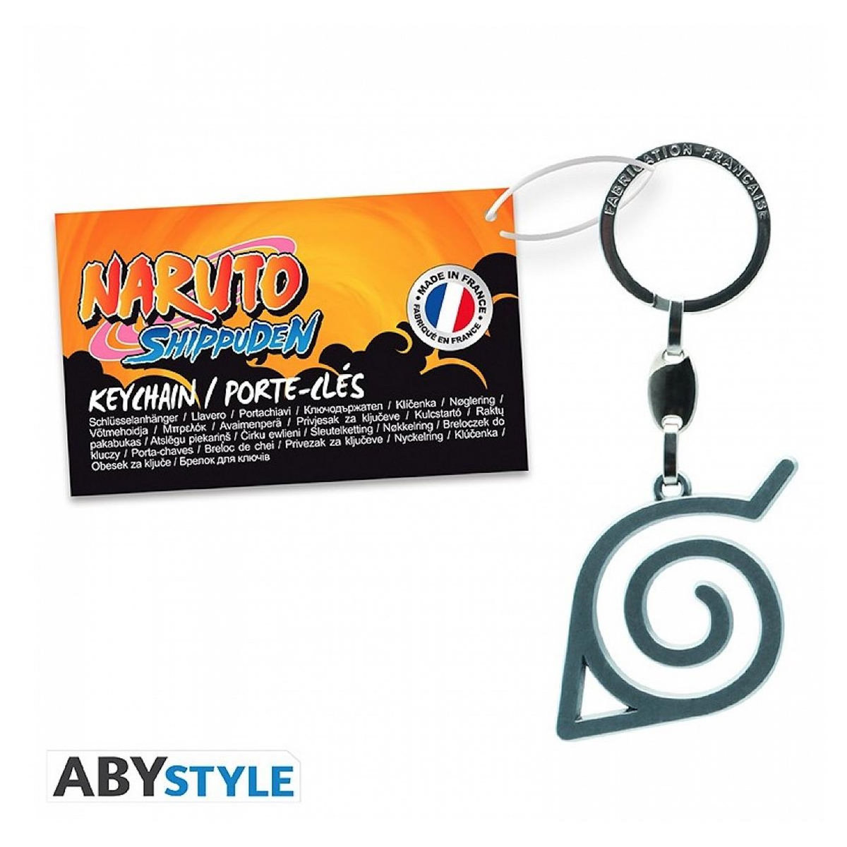 ABYstyle Naruto Shippuden Porte cles 3D Konoha
