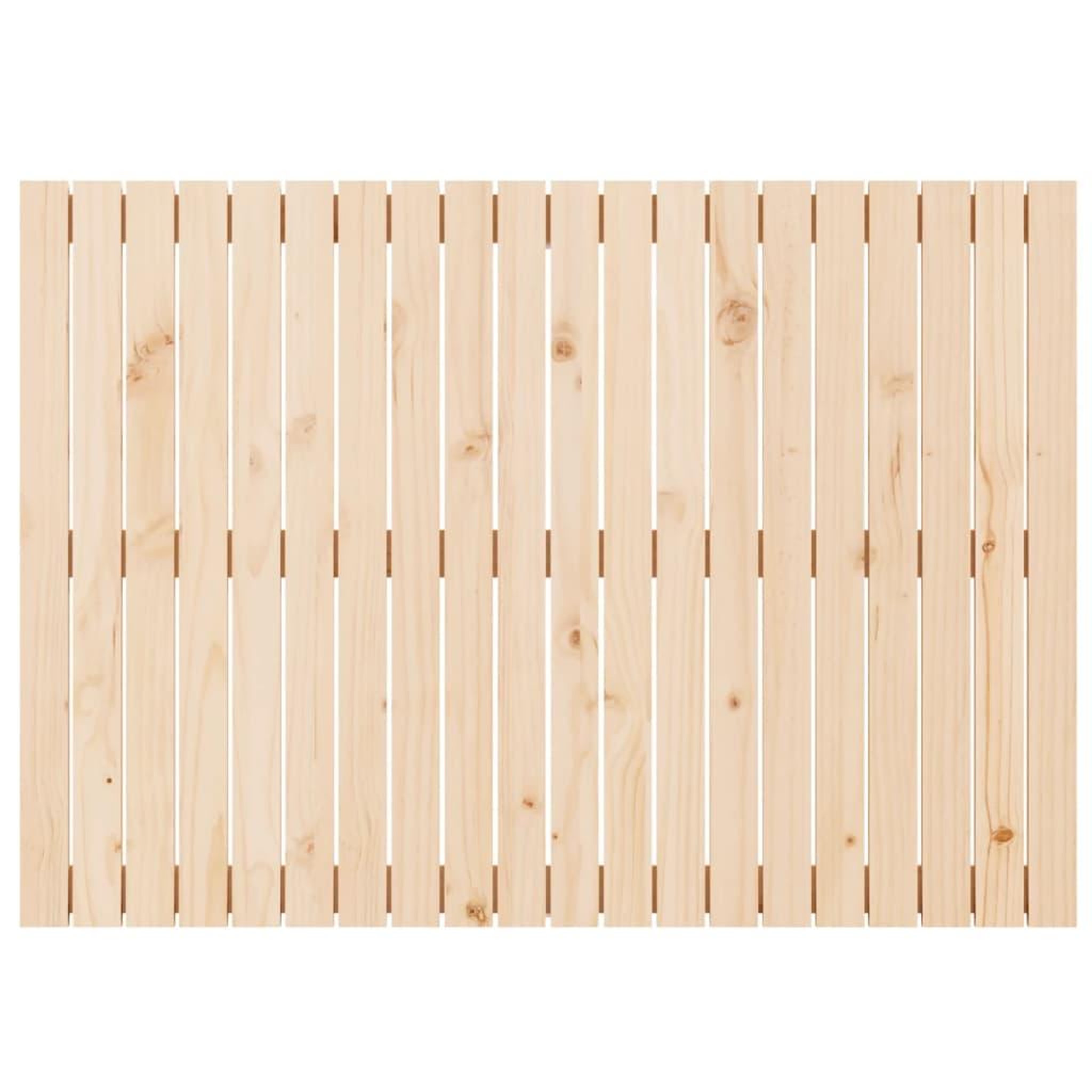 Voir la diapositive 4 : VIDAXL Tete de lit murale 127,5x3x90 cm Bois massif de pin