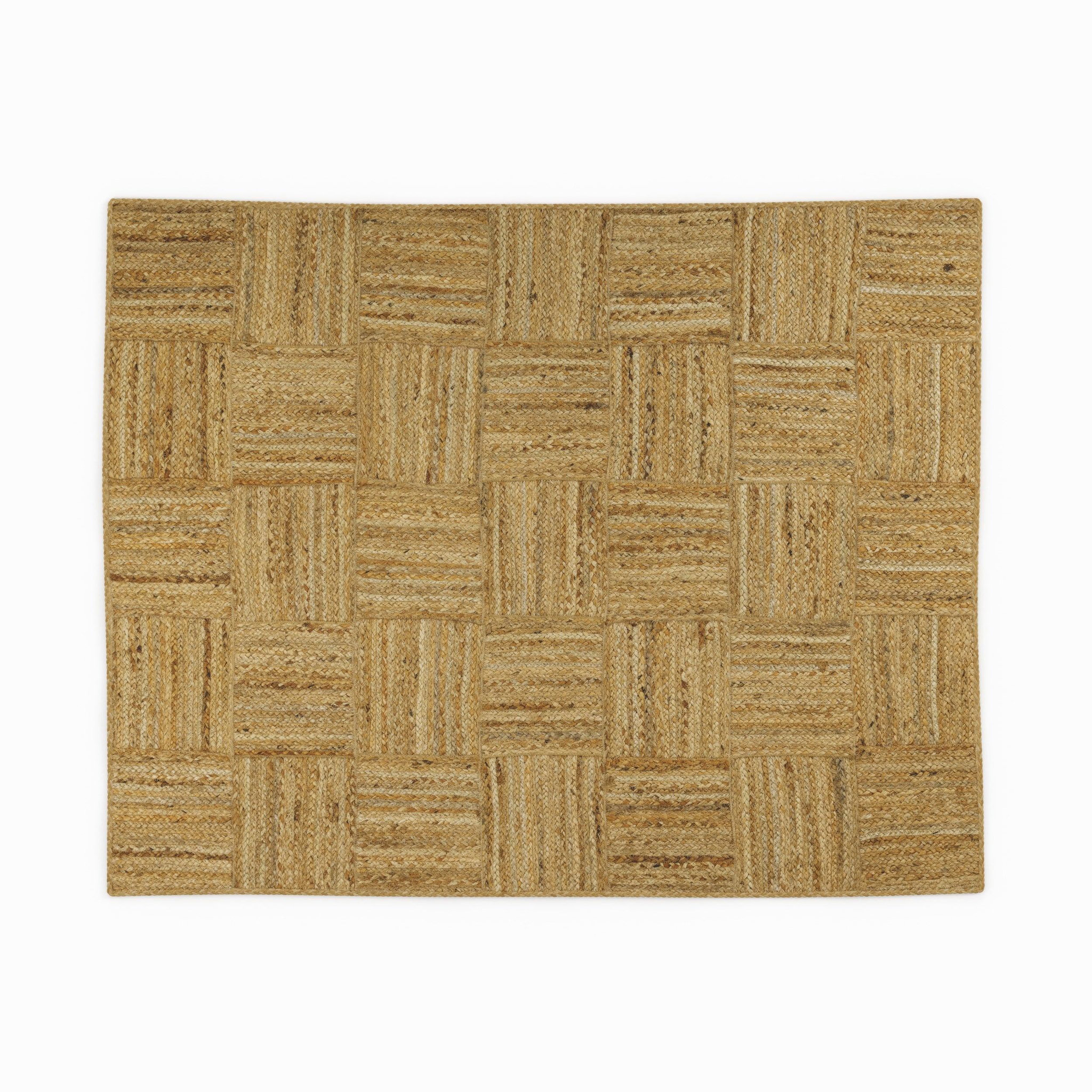 MAISON PAVANE Tapis rectangulaire en jute 120 x 150 cm-kara