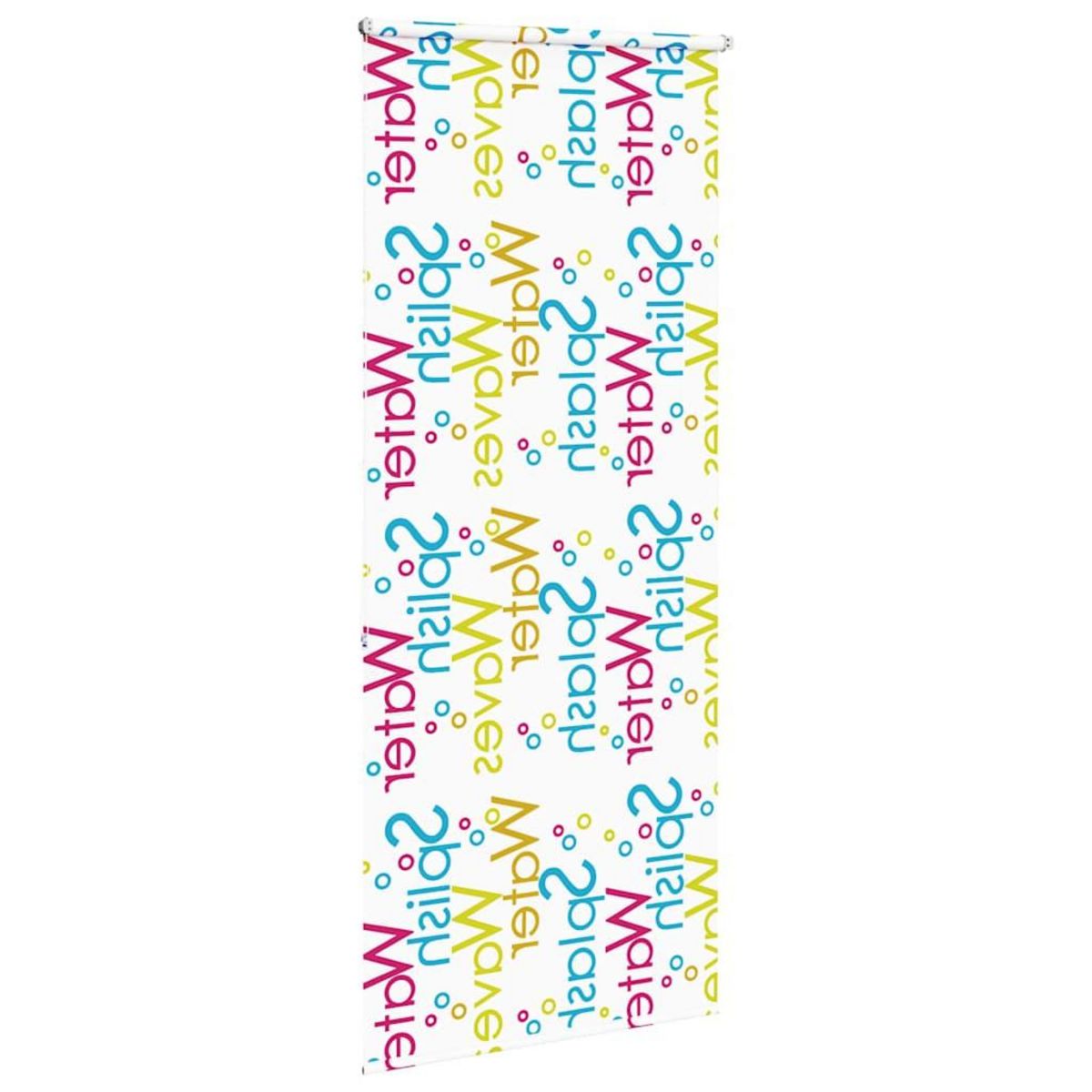 VIDAXL Store enrouleur de douche 110x240 cm largeur du tissu 106 cm