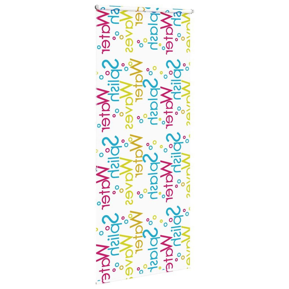 VIDAXL Store enrouleur de douche 110x240 cm largeur du tissu 106 cm