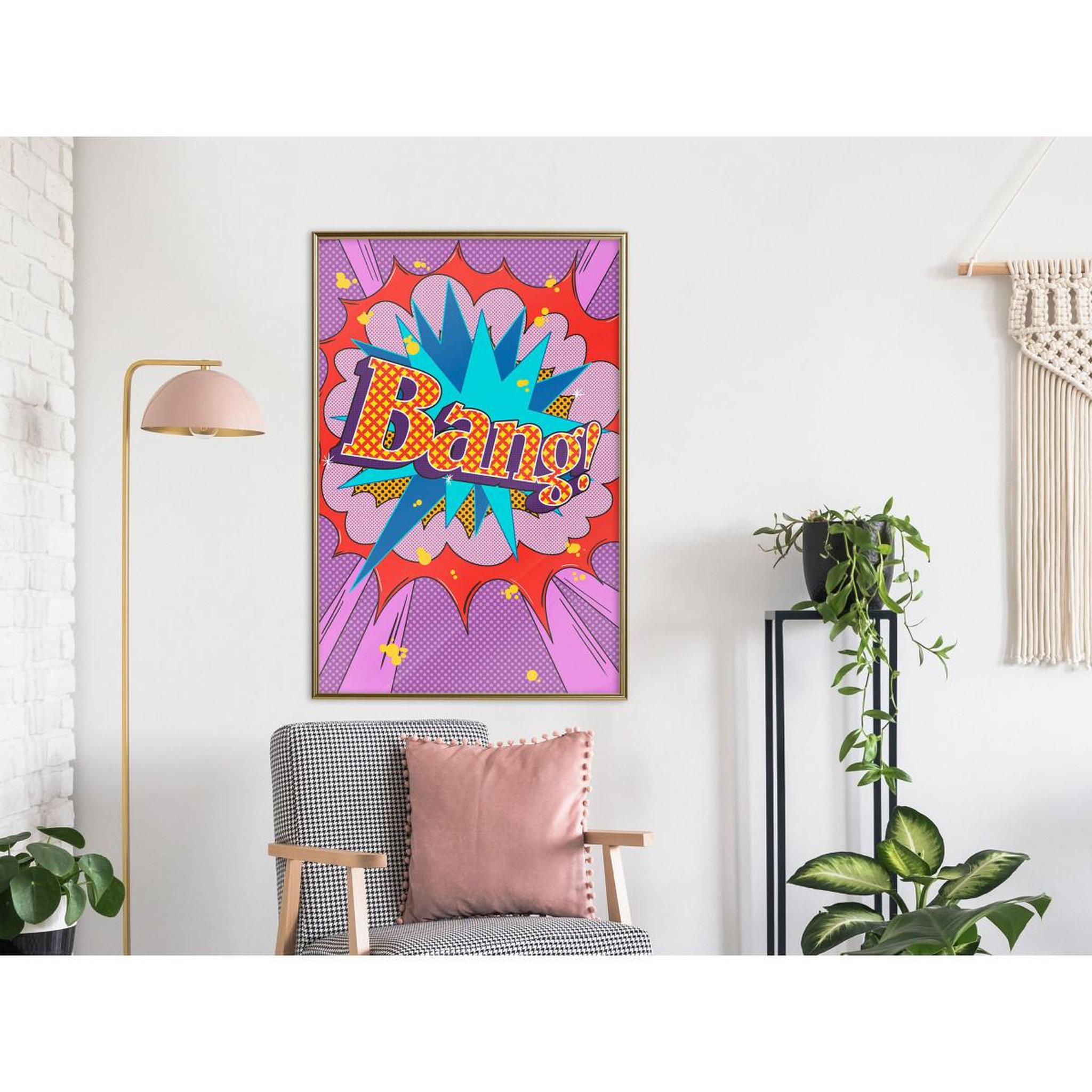 Voir la diapositive 2 : Paris Prix Affiche Murale Encadrée  Bang
