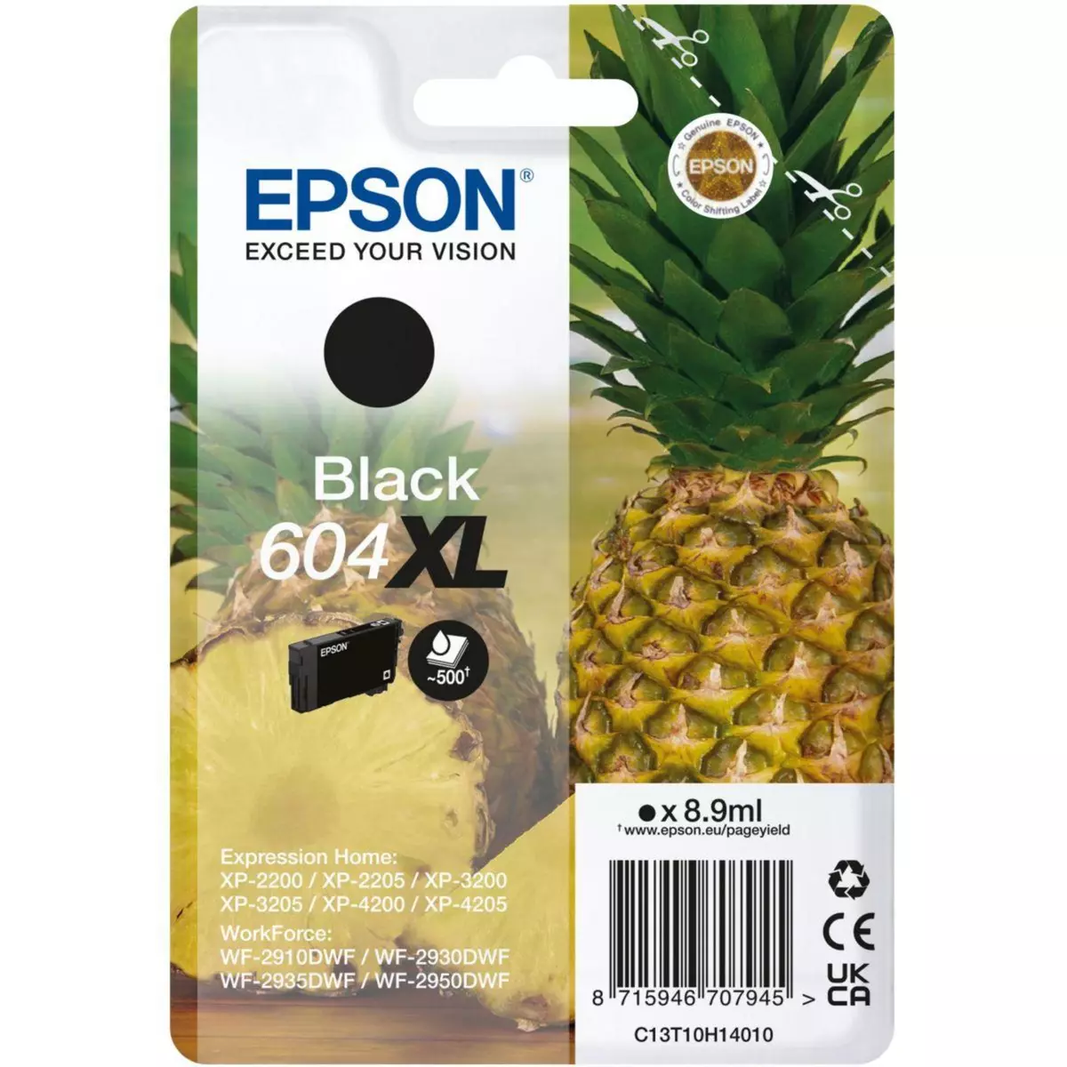 Epson Cartouche d'encre 604XL Serie Ananas Noir