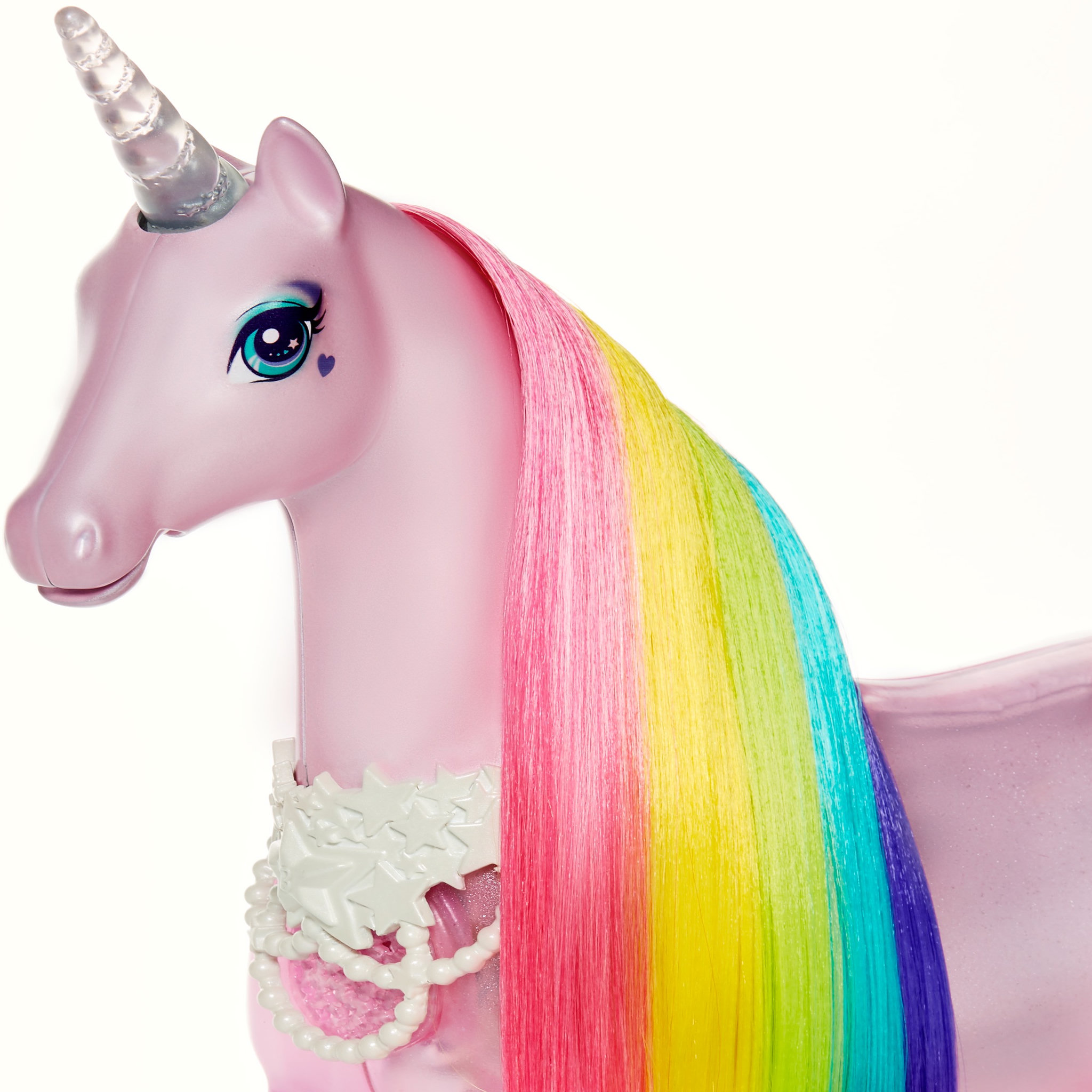 Voir la diapositive 4 : BARBIE Barbie et sa licorne lumières magiques - Barbie
