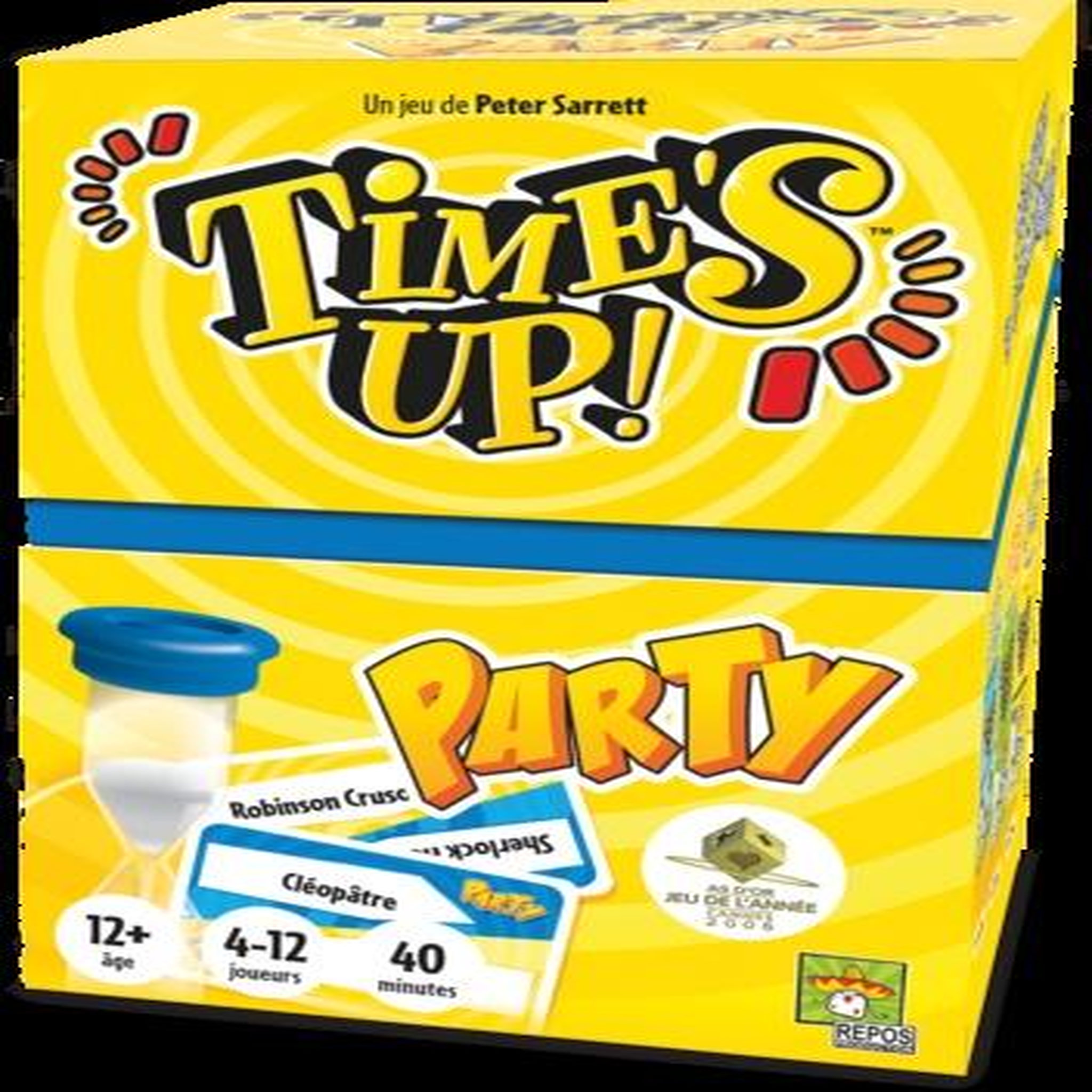 Voir la diapositive 1 : Asmodee TIME'S UP PARTY 1 (JAUNE), Papeterie
