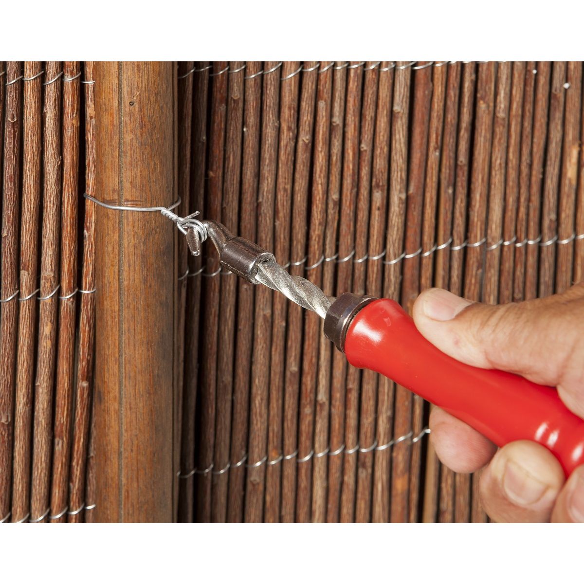 Treillis extensible - 1x2m - Avec feuilles et lien