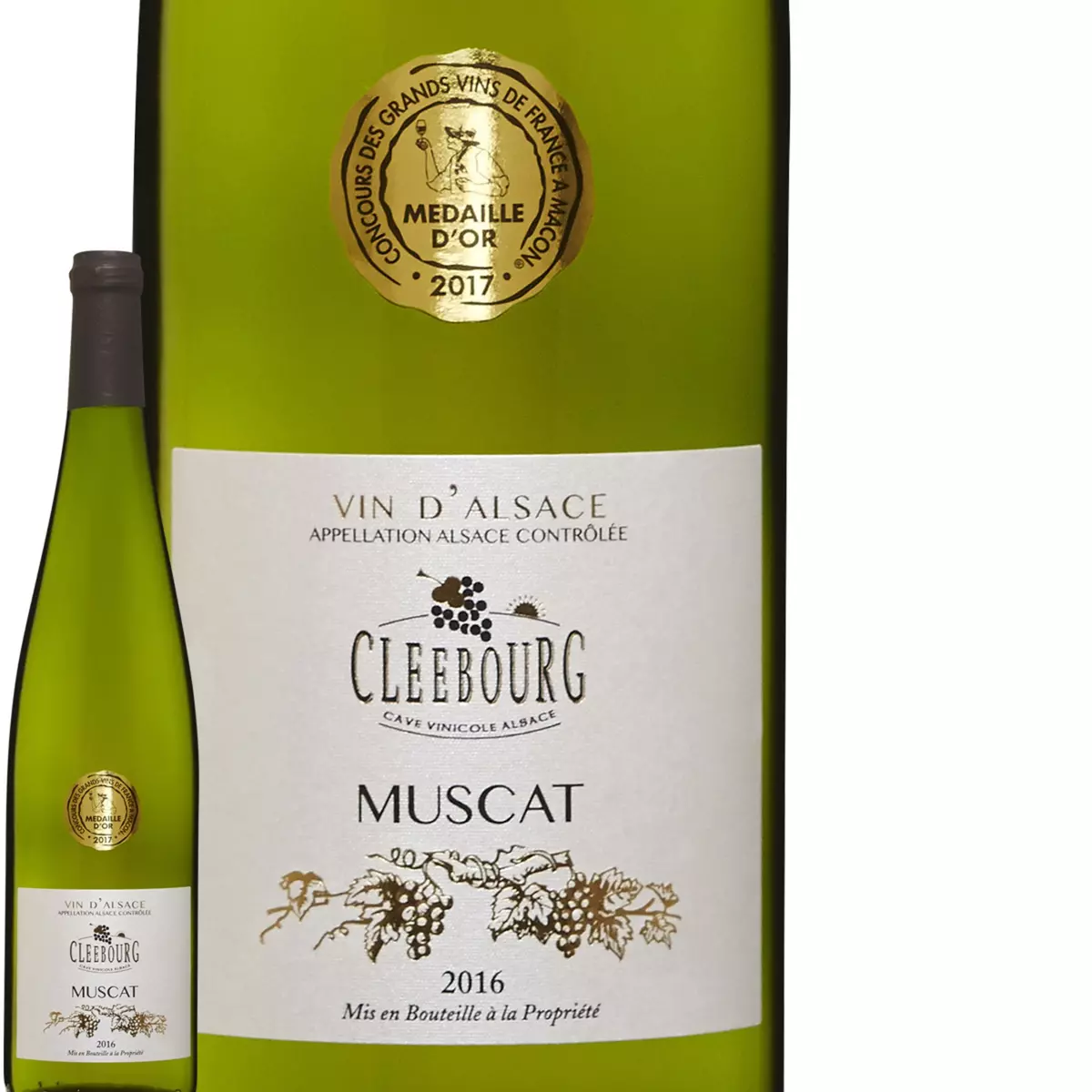 Cleebourg Alsace Muscat Blanc 2016