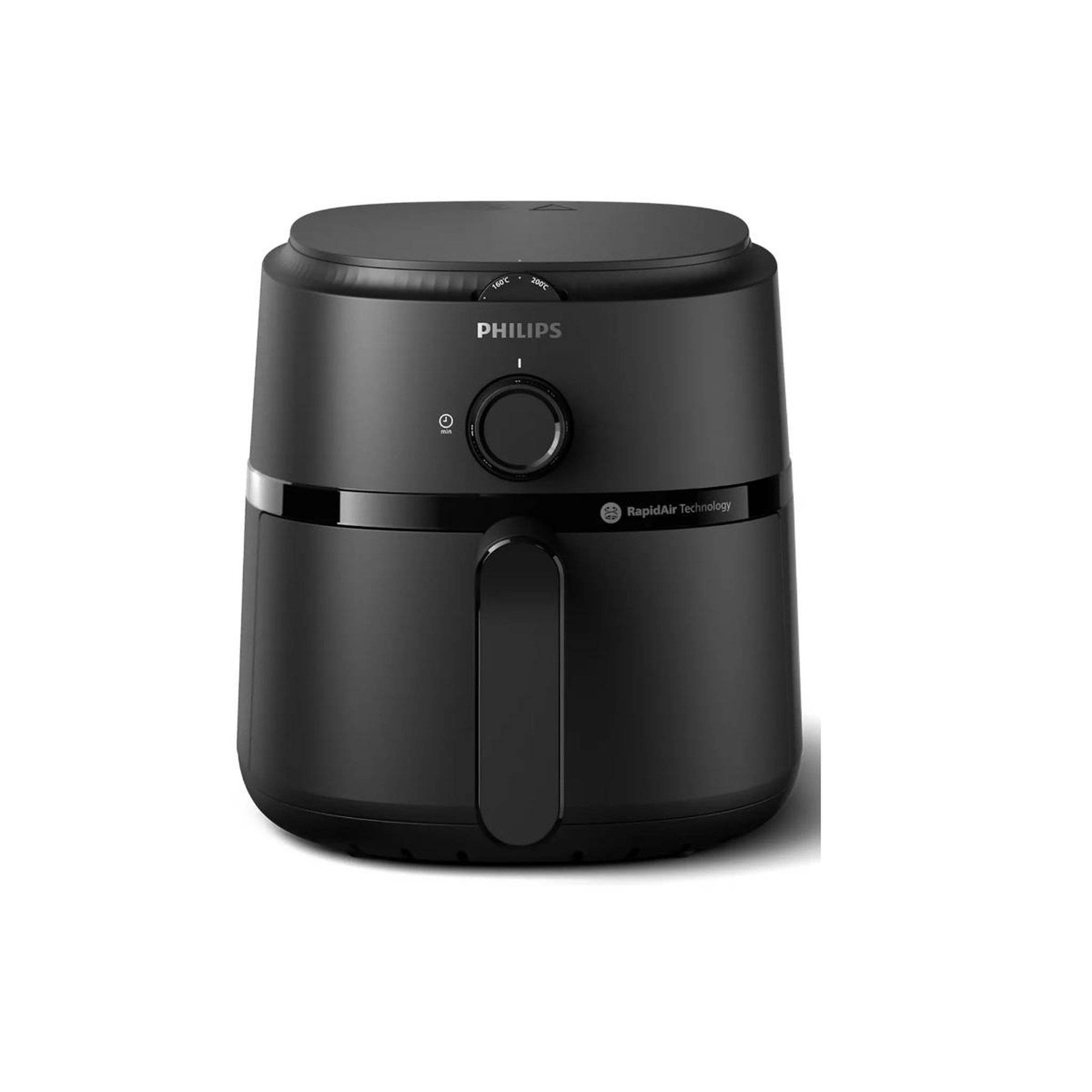 Voir la diapositive 2 : Philips Friteuse sans huile 4.2l 1500w noir - na120/00