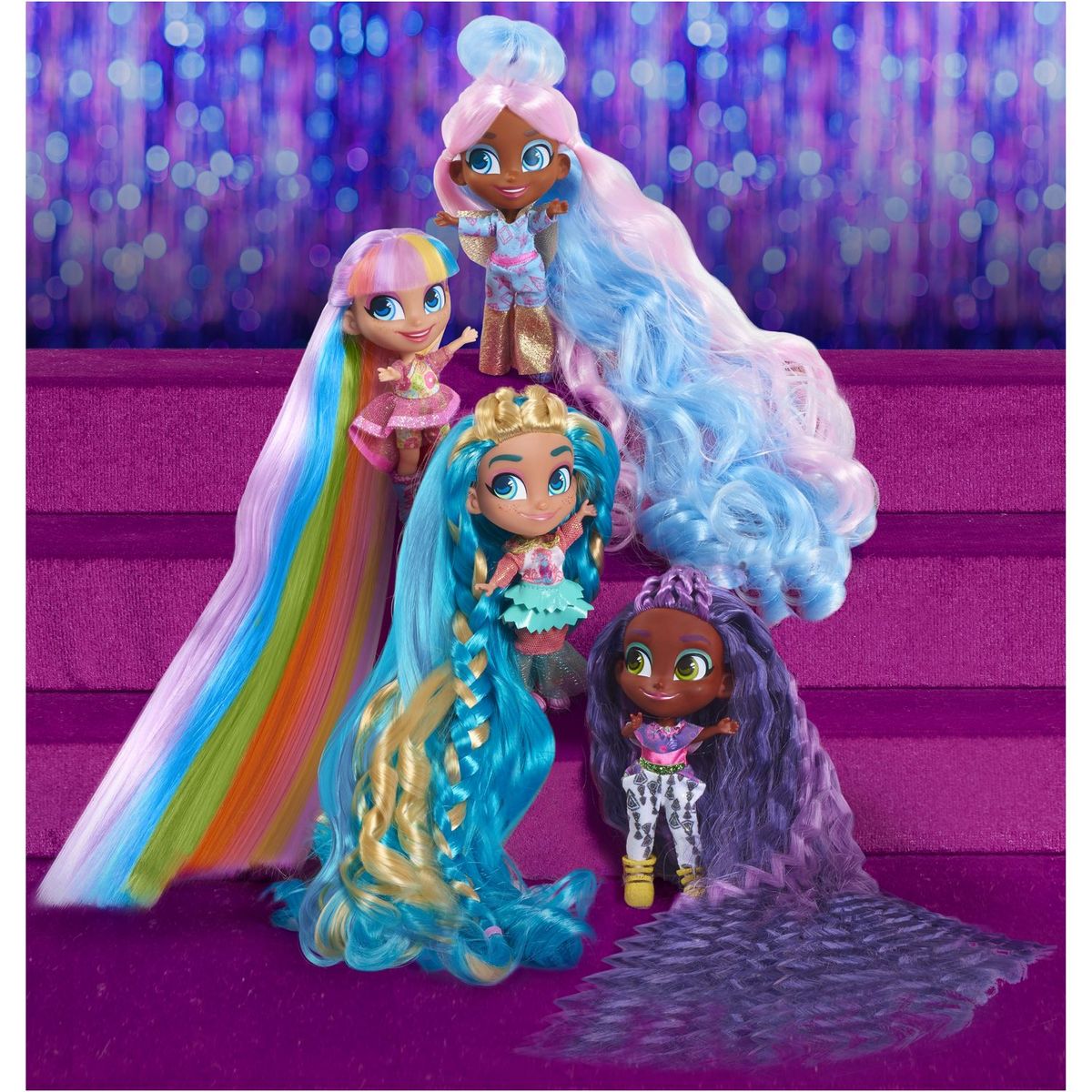 GP TOYS Poupée surprise cheveux super longs Hairdorables