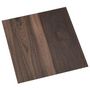 Voir la diapositive 3 : VIDAXL Dalles de plancher autoadhesives 55pcs PVC 5,11 m^2 marron fonce
