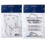  6 Tampons transparents Le Petit Prince Asteroïd et Boa