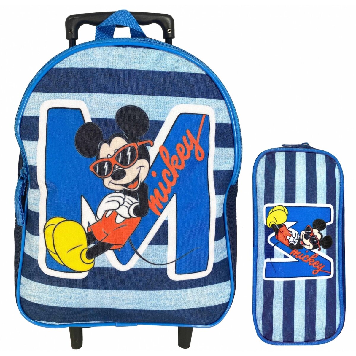 Sac à dos maternelle Disney personnalisé - Mickey bleu