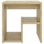 Voir la diapositive 3 : VIDAXL Table de chevet chene sonoma 40x30x40 cm bois d'ingenierie