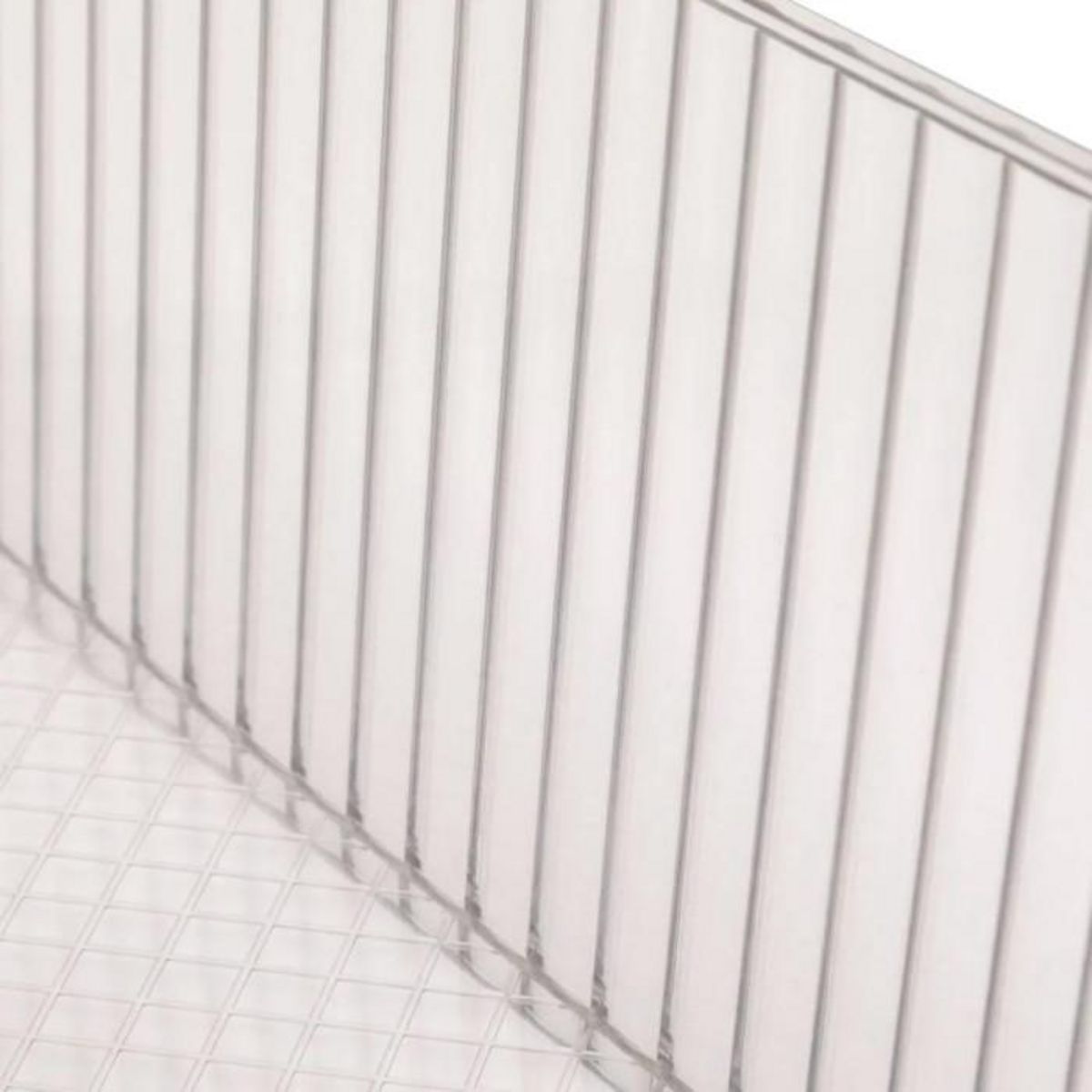 FIVE Bac de Rangement Frigo à Roulettes  Streaks  20x31cm Transparent