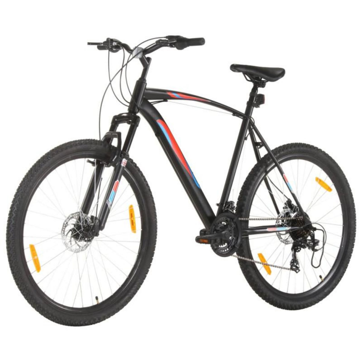 VIDAXL Vélo de montagne 21 vitesses Roues 29 pouces Cadre 53 cm Noir