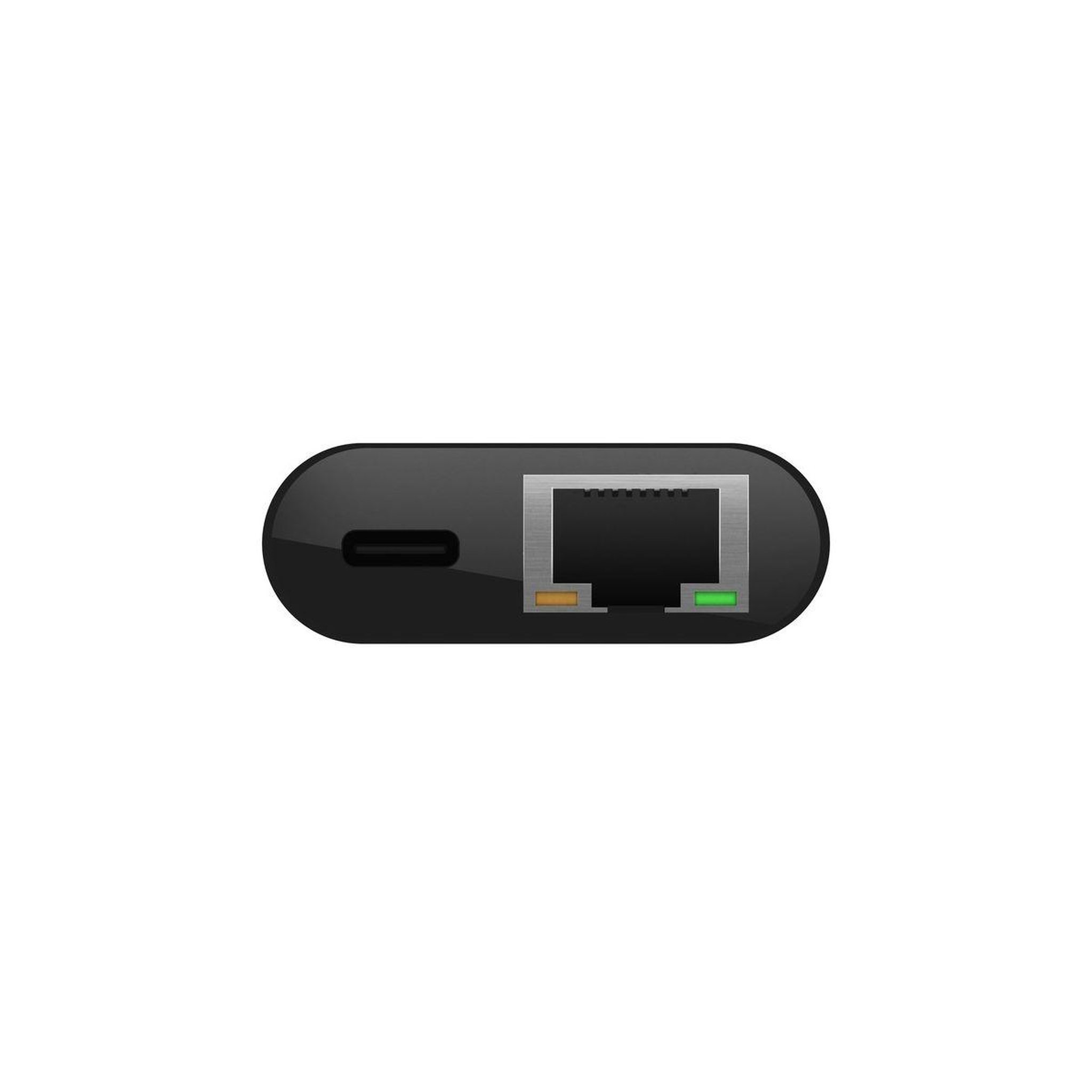 Voir la diapositive 3 : Belkin Adaptateur usb-c vers ethernet + recharge 100w
