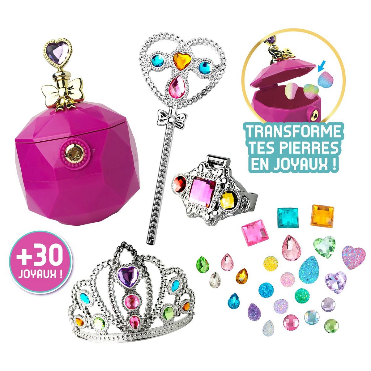 GP TOYS Coffret Bijoux Magiques de Princesse - Bijoux Secrets